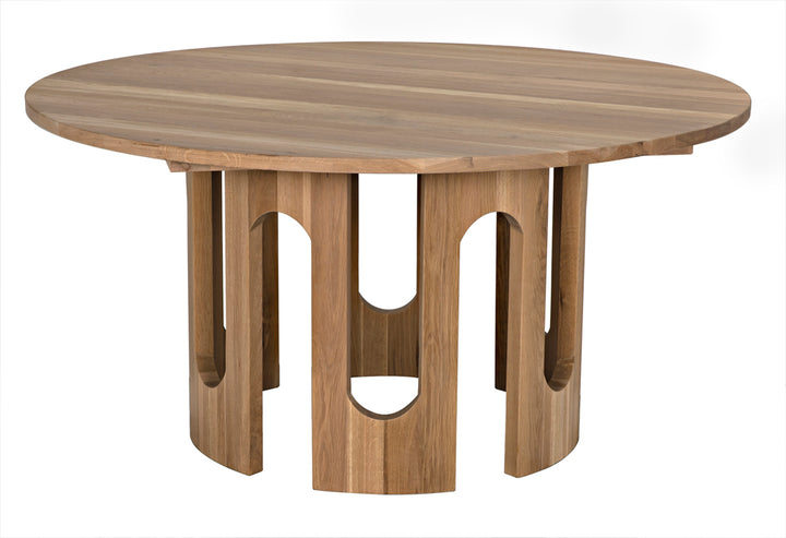 Noir - Kirill Table, White Oak - GTAB595WO