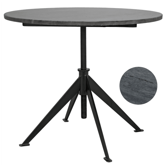 Noir Matilo Adjustable Table ACCENT TABLES