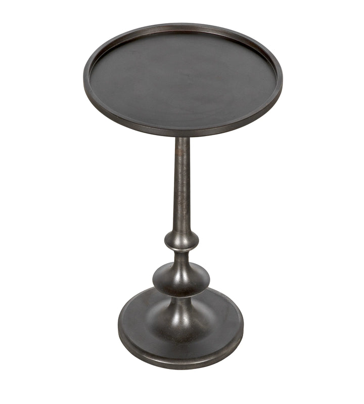 American Home Furniture | Noir - Terni Side Table, Cast Iron