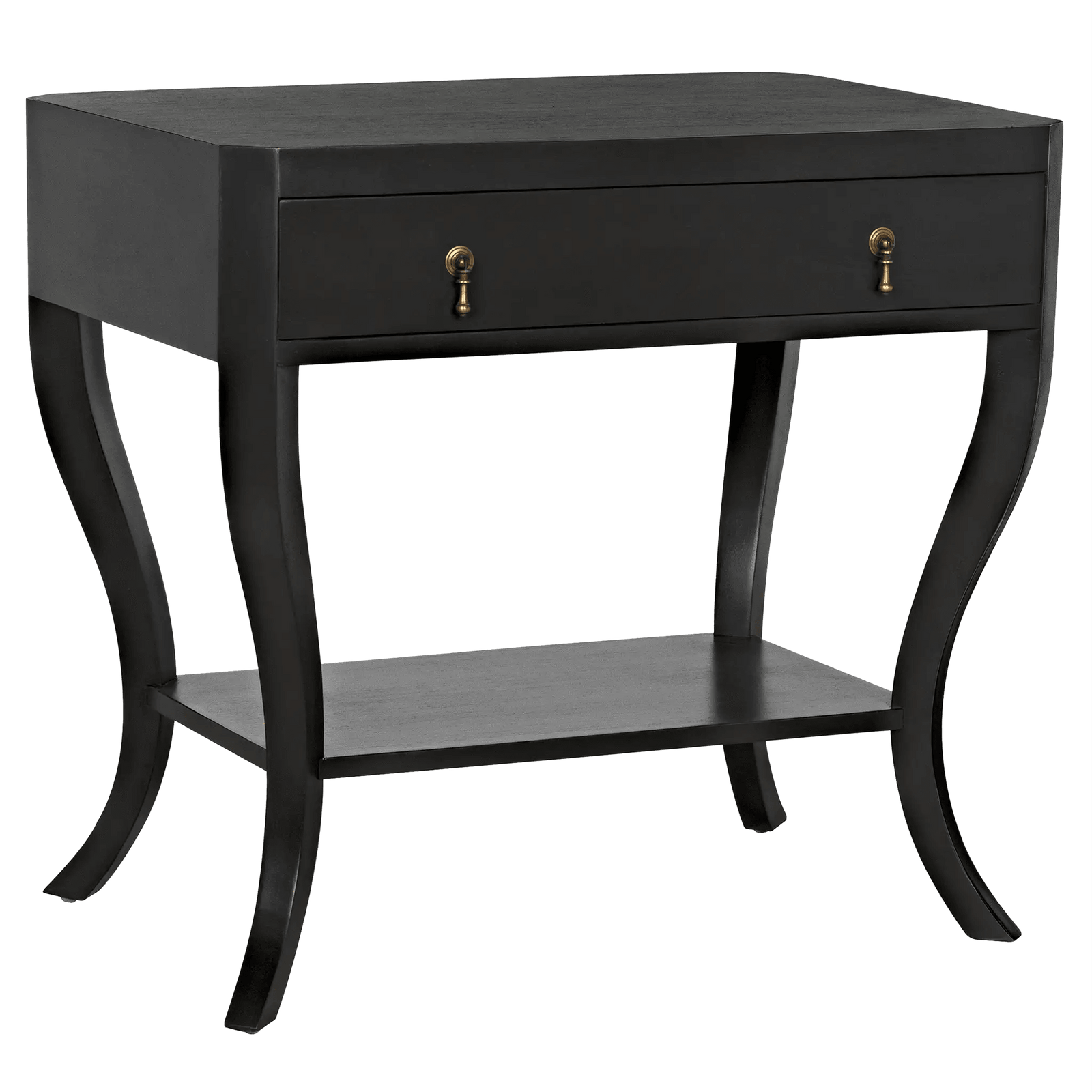 Noir Weldon Side Table, Pale ACCENT TABLES