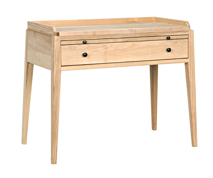 Noir - Hiller Side Table, Elm - GTAB674