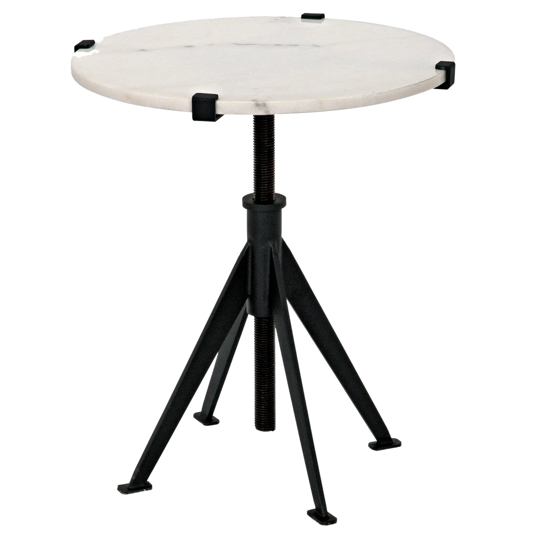 American Home Furniture | Noir - Edith Adjustable Side Table