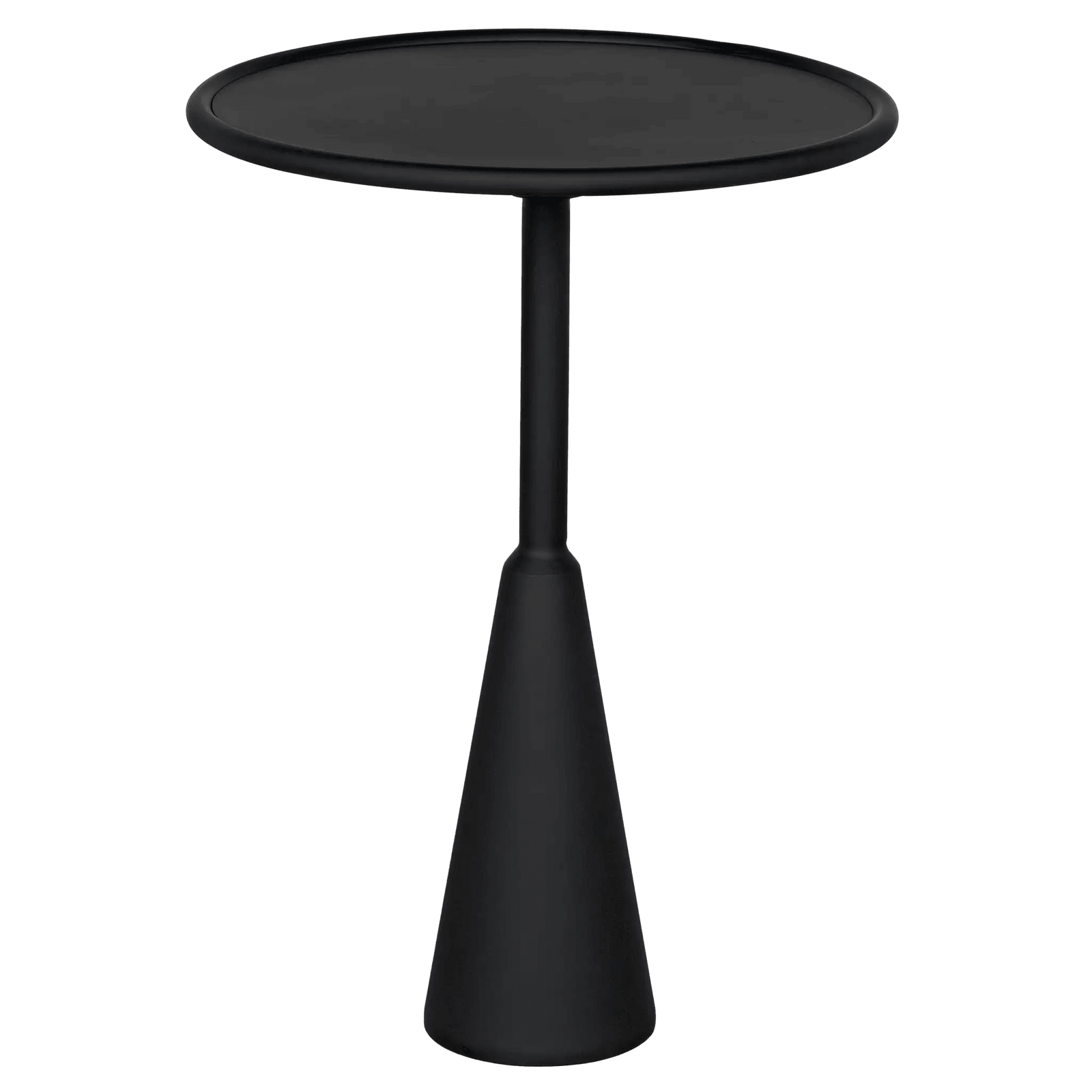 Noir Hiro Side Table, Black Steel ACCENT TABLES
