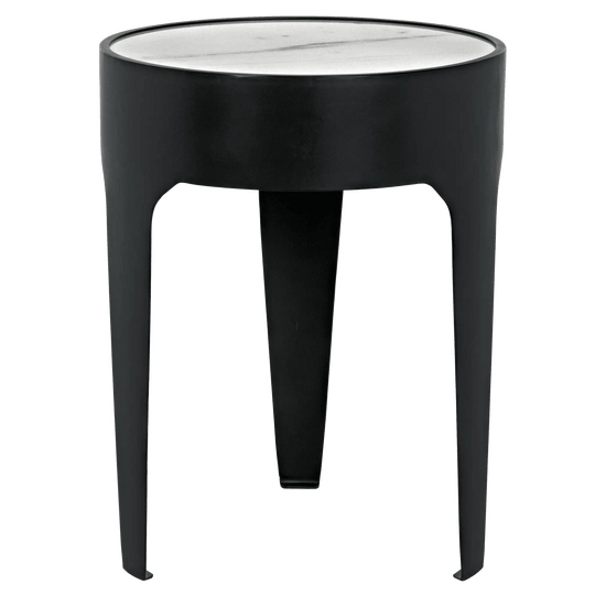 Noir Cylinder Side Table, Small ACCENT TABLES