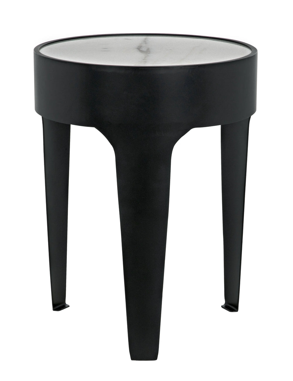 American Home Furniture | Noir - Cylinder Side Table, Small