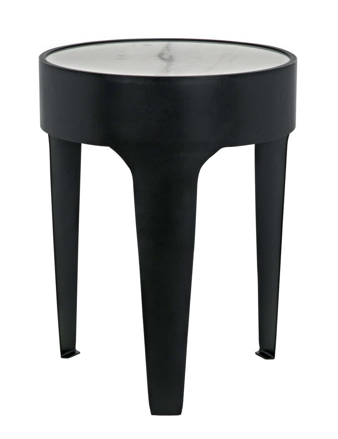 American Home Furniture | Noir - Cylinder Side Table, Small