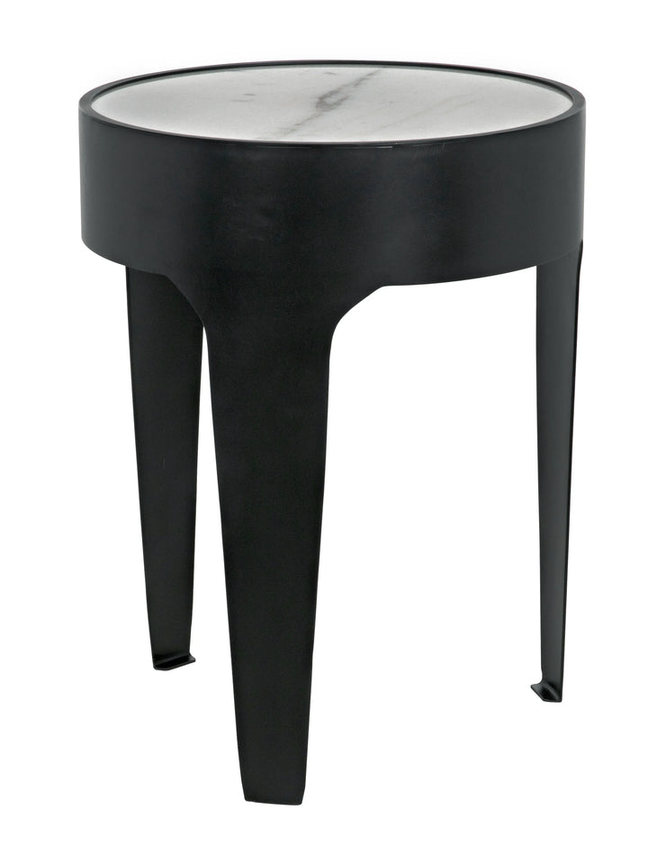 American Home Furniture | Noir - Cylinder Side Table, Small