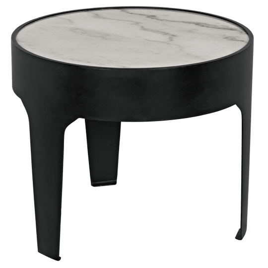 Noir Cylinder Side Table, Large ACCENT TABLES