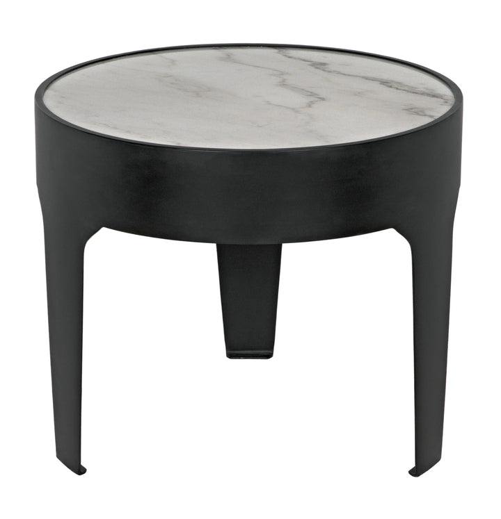 American Home Furniture | Noir - Cylinder Side Table, Large