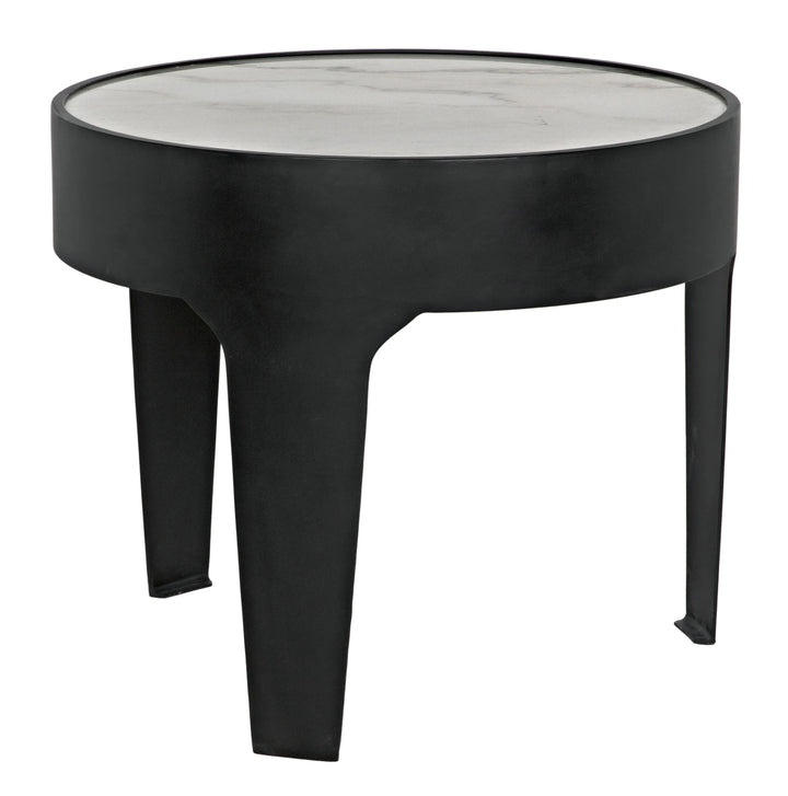 American Home Furniture | Noir - Cylinder Side Table, Large