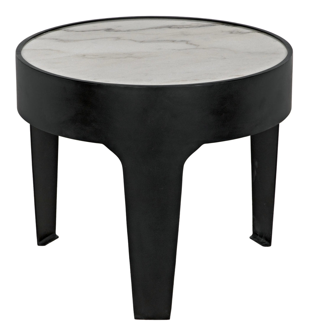 American Home Furniture | Noir - Cylinder Side Table, Large