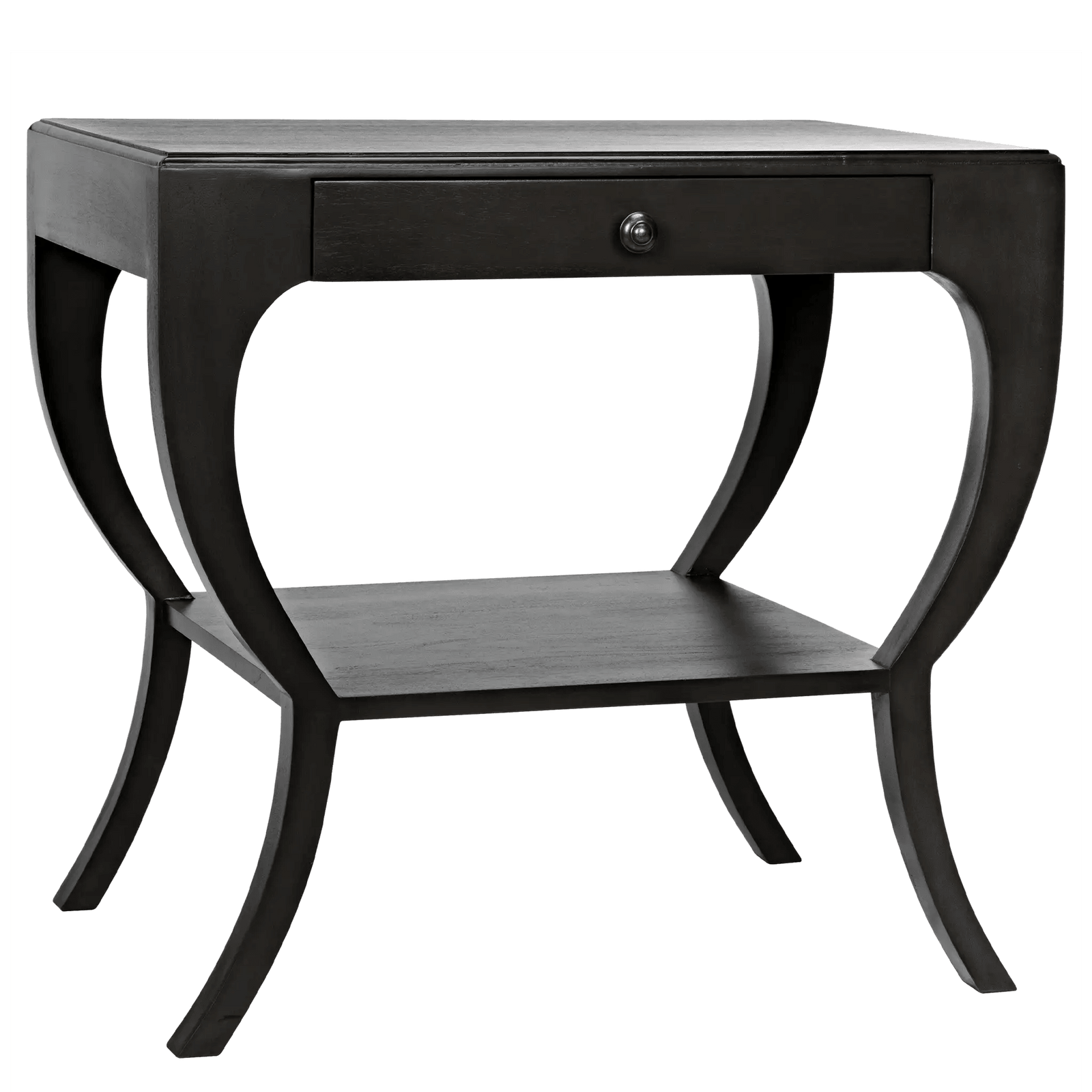 Noir Maude Side Table, Pale ACCENT TABLES