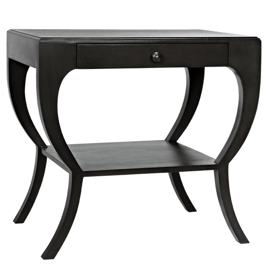 Noir Maude Side Table, Pale ACCENT TABLES