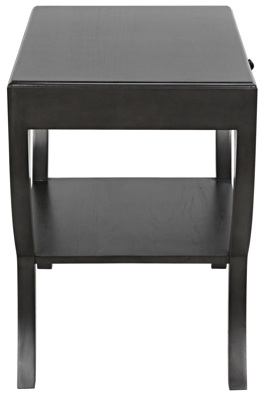 American Home Furniture | Noir - Maude Side Table, Pale