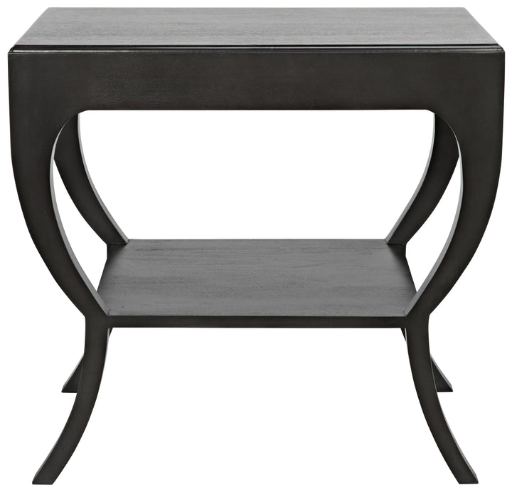 American Home Furniture | Noir - Maude Side Table, Pale