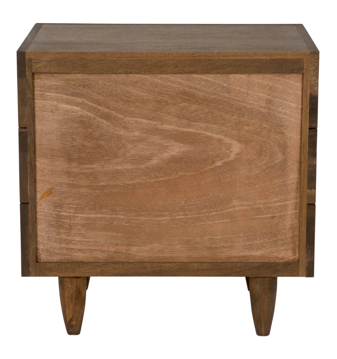 American Home Furniture | Noir - David 32" Side Table, Dark Walnut