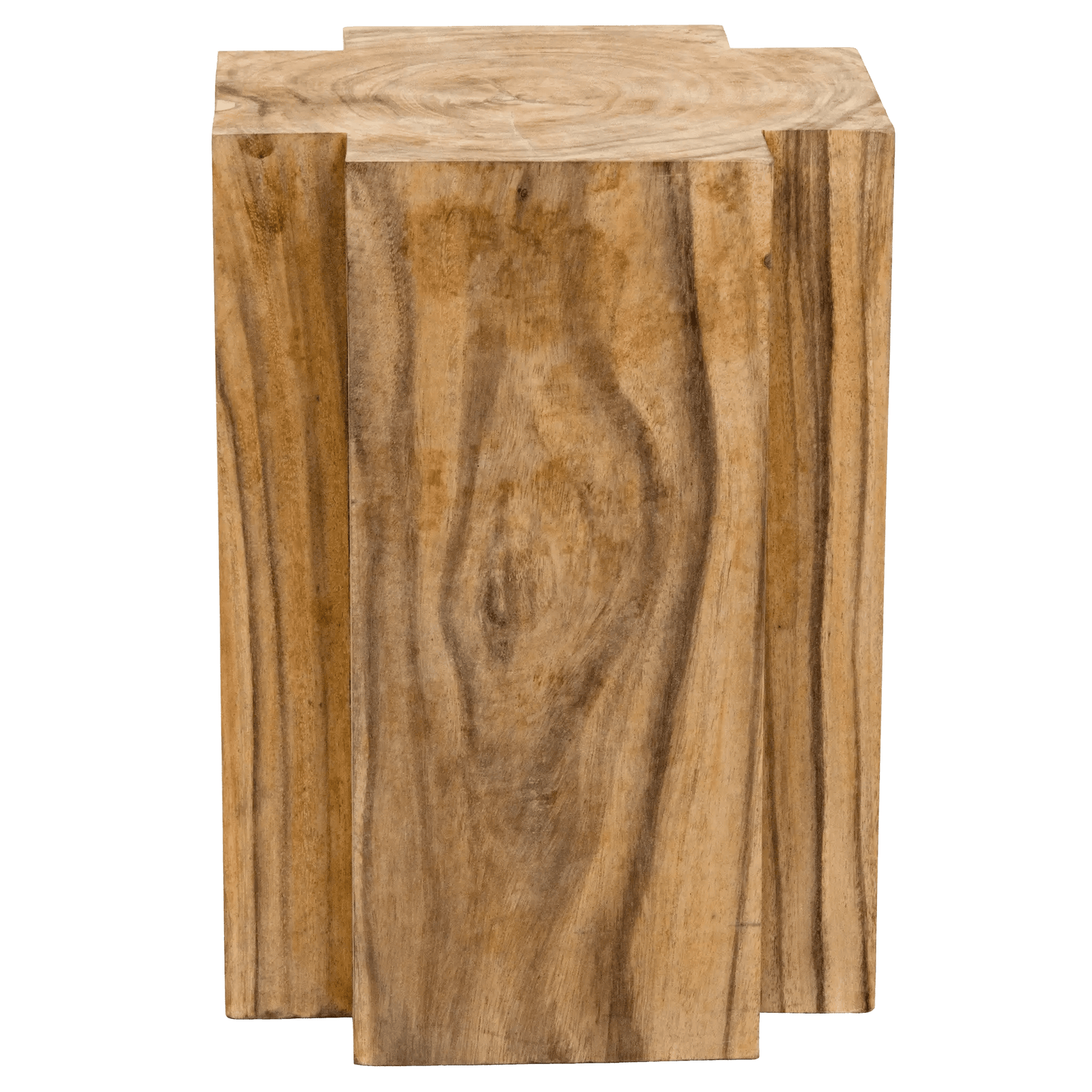 Noir Haru Side Table, Teak ACCENT TABLES
