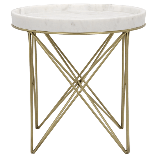 Noir Prisma Side Table ACCENT TABLES