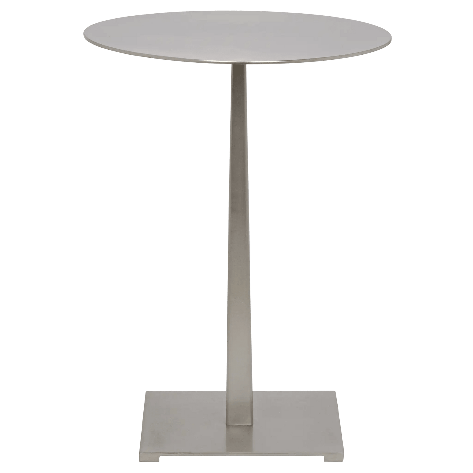 Noir Stiletto Side Table, Metal with Antique Silver ACCENT TABLES