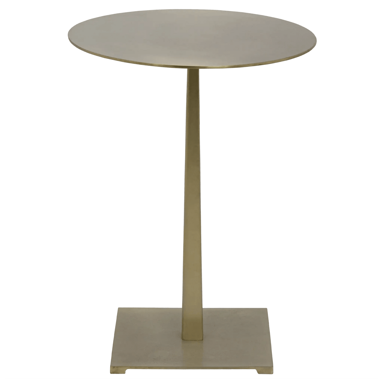 Noir Stiletto Side Table, Metal with Brass Finish ACCENT TABLES