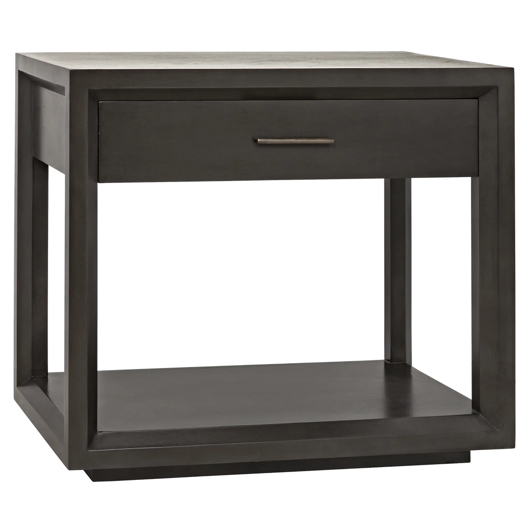 American Home Furniture | Noir - Antony Side Table, Pale