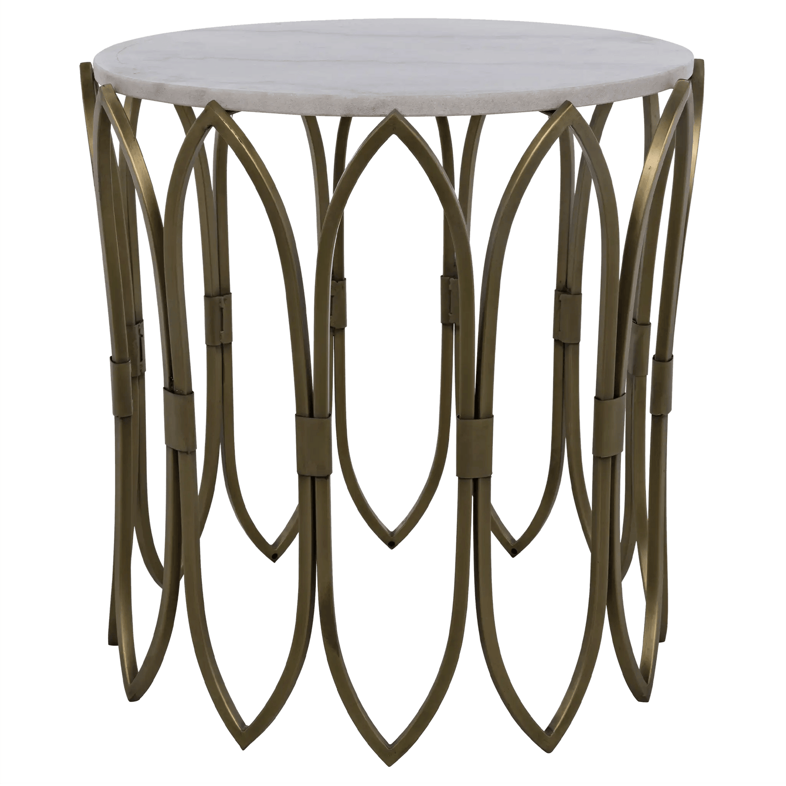 Noir Nola Side Table ACCENT TABLES