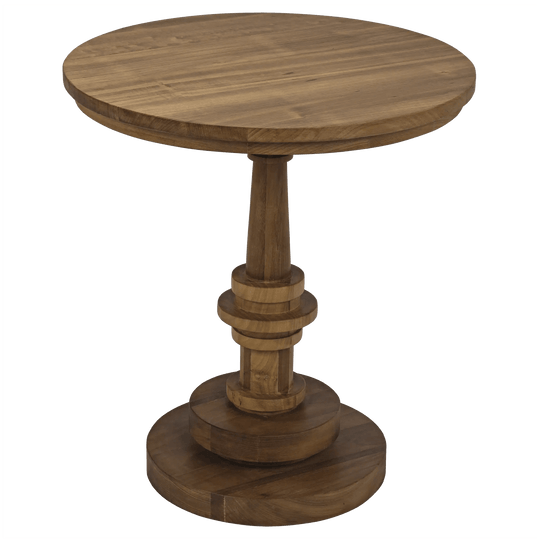 Noir Comodo Side Table, Gold Teak ACCENT TABLES