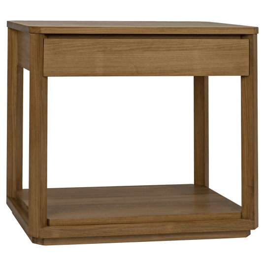 Noir SL11 Side Table, Gold Teak ACCENT TABLES