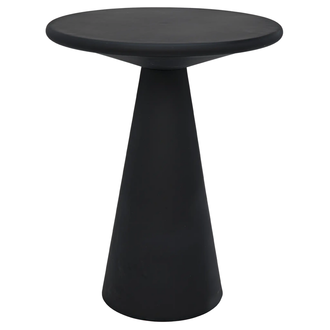 American Home Furniture | Noir - Idiom Side Table, Black Steel