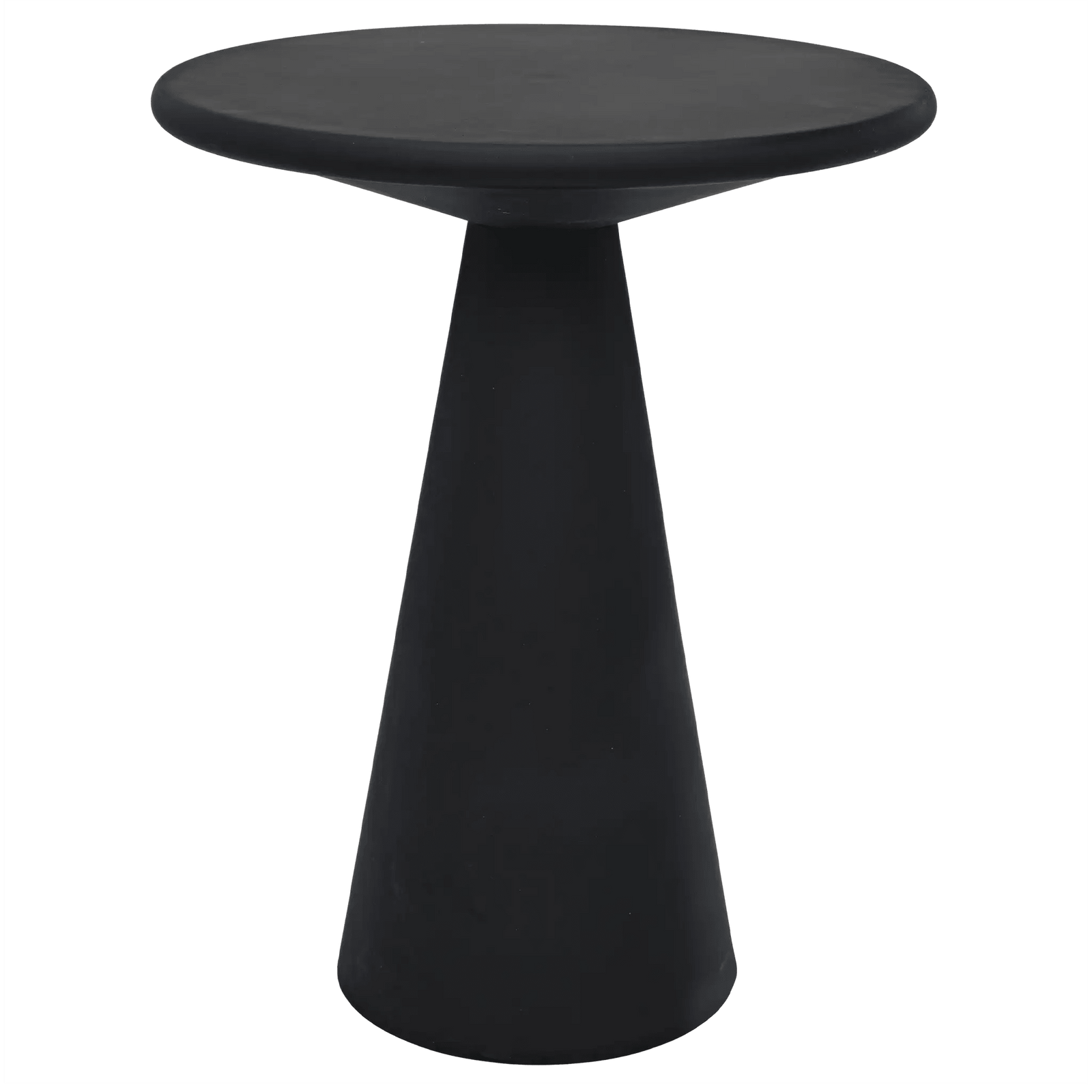 Noir Idiom Side Table, Black Steel ACCENT TABLES