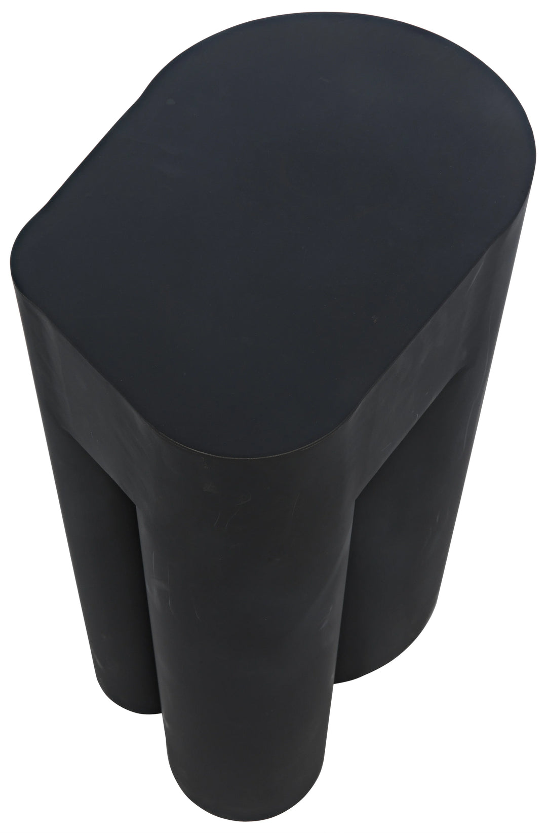 American Home Furniture | Noir - Blair Side Table, Black Steel