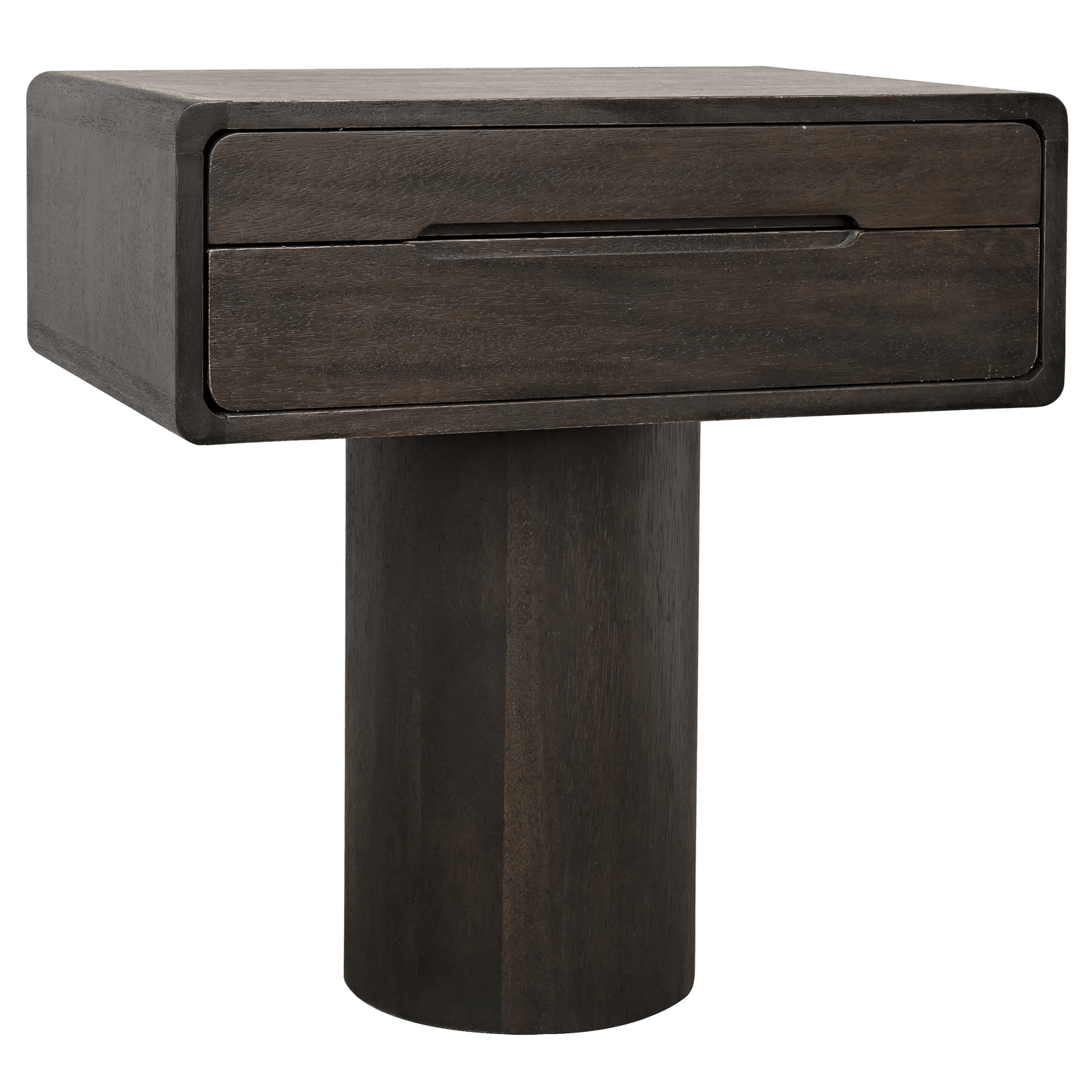 Noir Langford Side Table, Ebony Walnut ACCENT TABLES