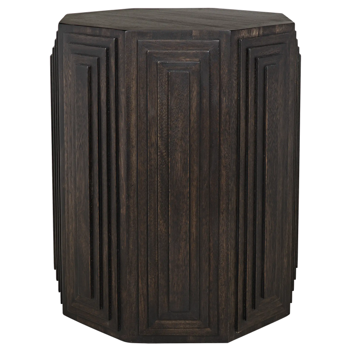 American Home Furniture | Noir - Moore Side Table, Ebony