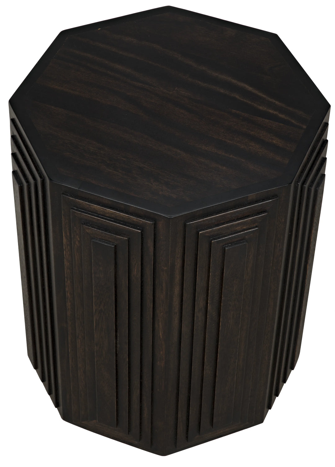 American Home Furniture | Noir - Moore Side Table, Ebony