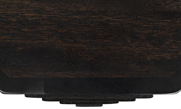 American Home Furniture | Noir - Moore Side Table, Ebony