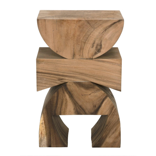 Noir Monteiro Side Table, Stool ACCENT TABLES