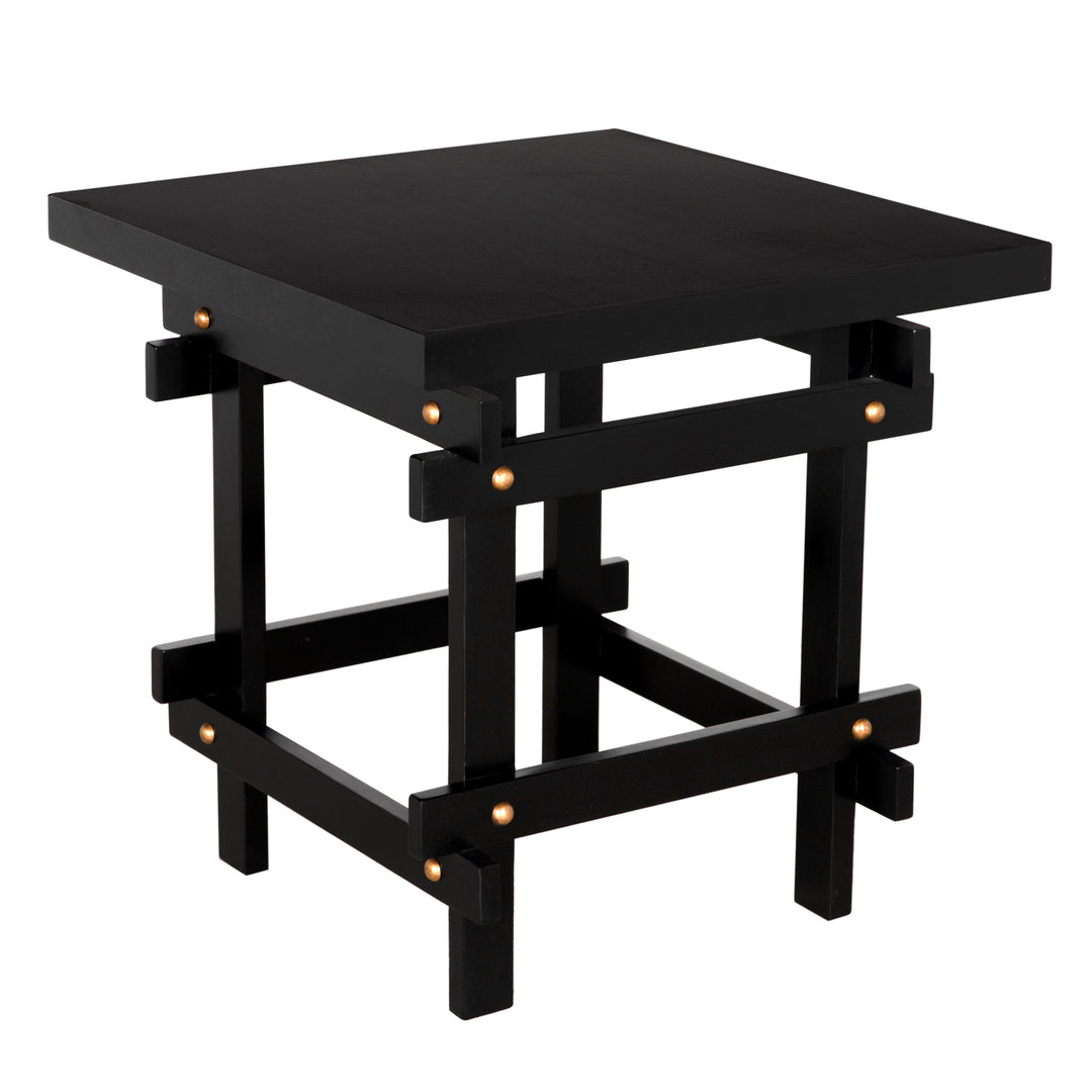 Noir - Yokosuka Side Table - GTAB9003HB