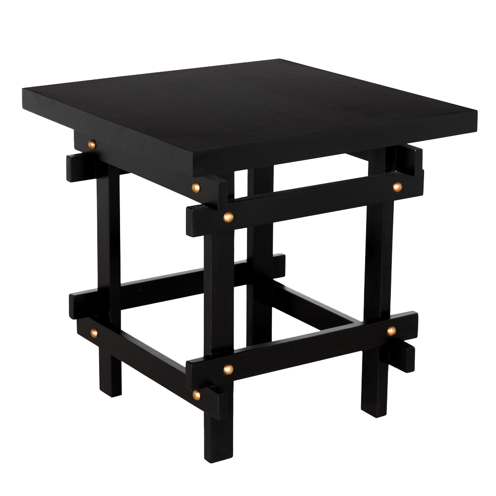 Noir - Yokosuka Side Table - GTAB9003HB