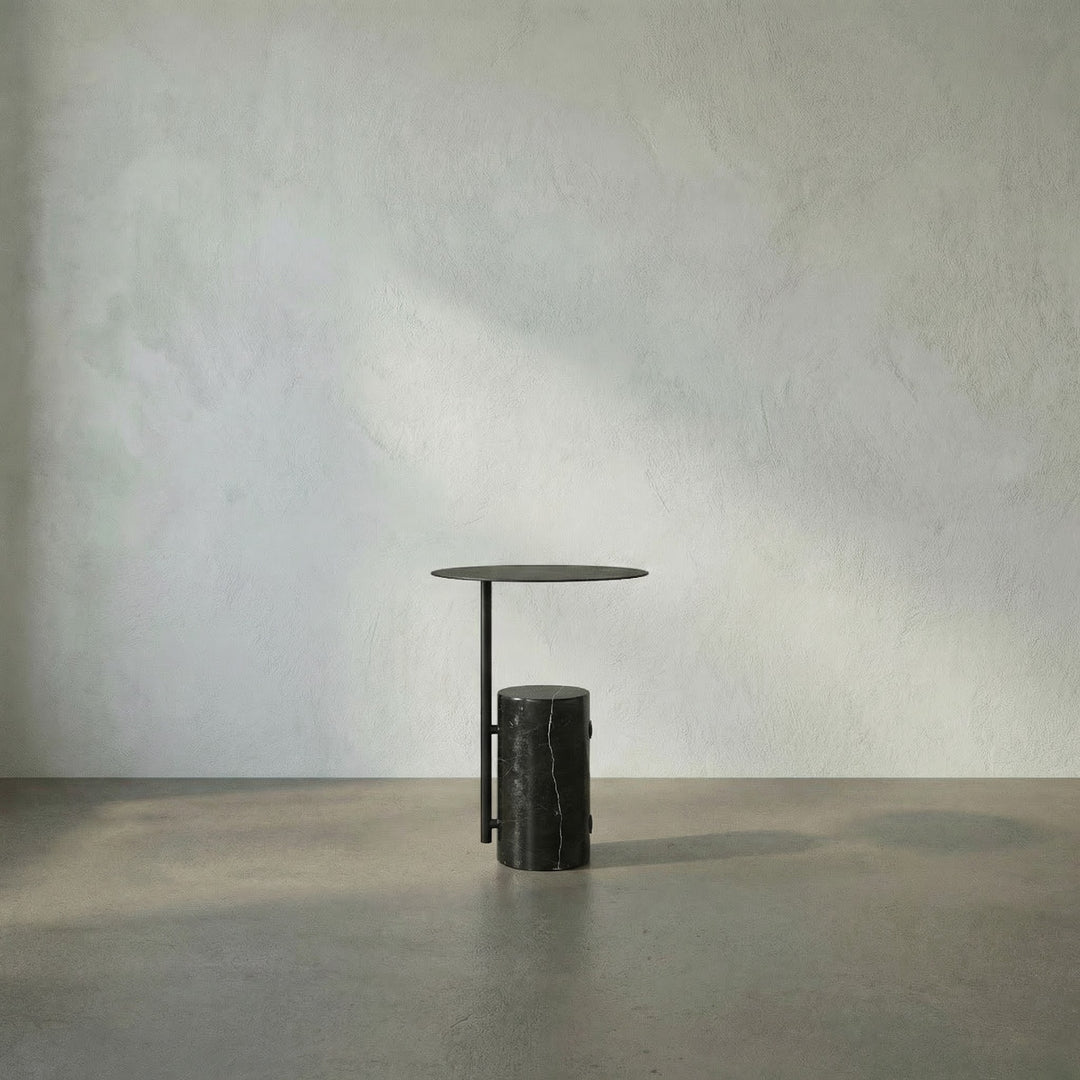 Noir - Juma Side Table - GTAB9011MTB