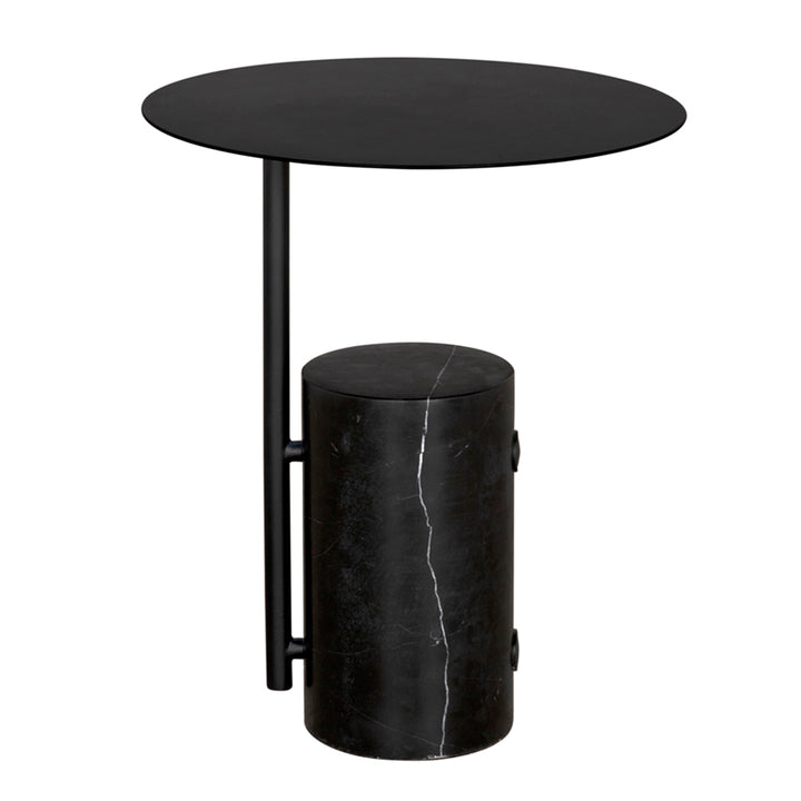 Noir - Juma Side Table - GTAB9011MTB