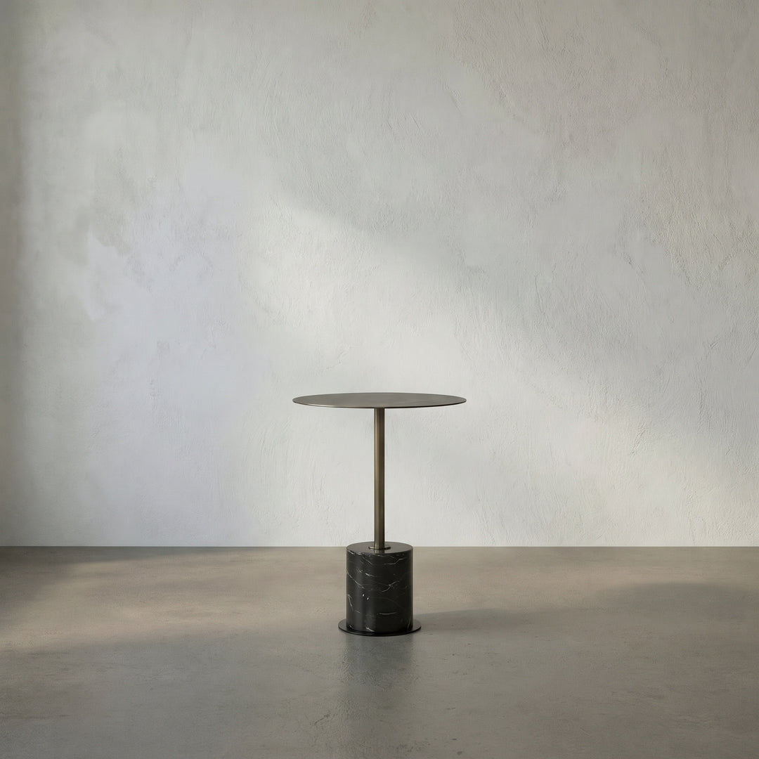 Noir - Santosh Side Table - GTAB9012AB