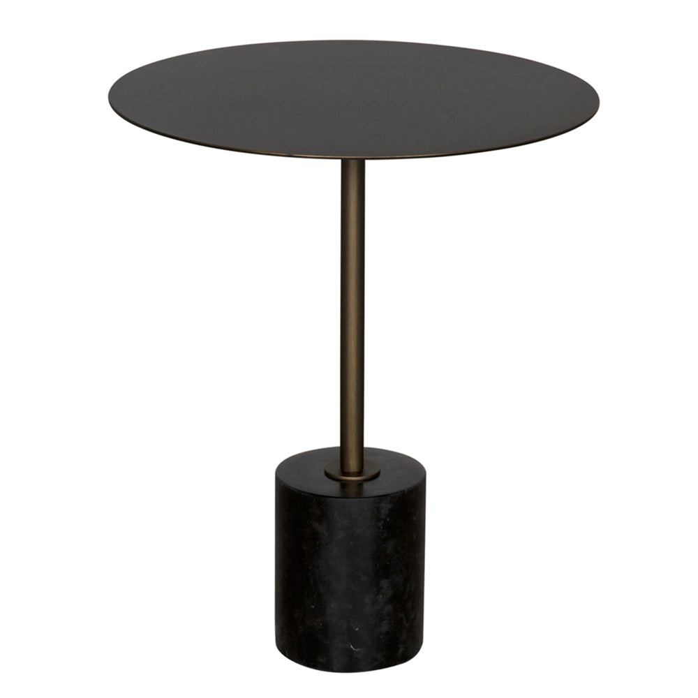 Noir - Santosh Side Table - GTAB9012AB