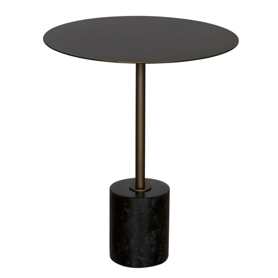 Noir - Santosh Side Table - GTAB9012AB