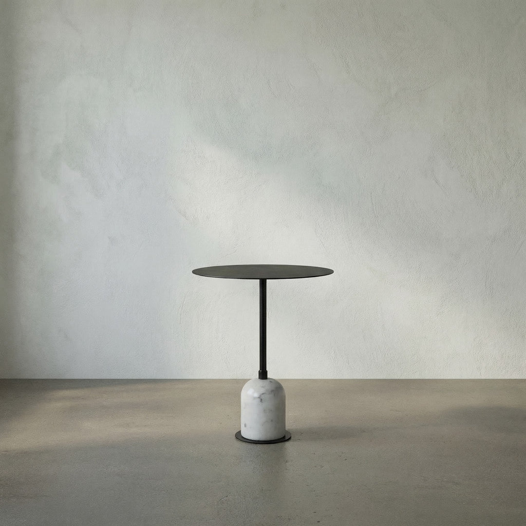 Noir - Letitia Side Table - GTAB9014MTB