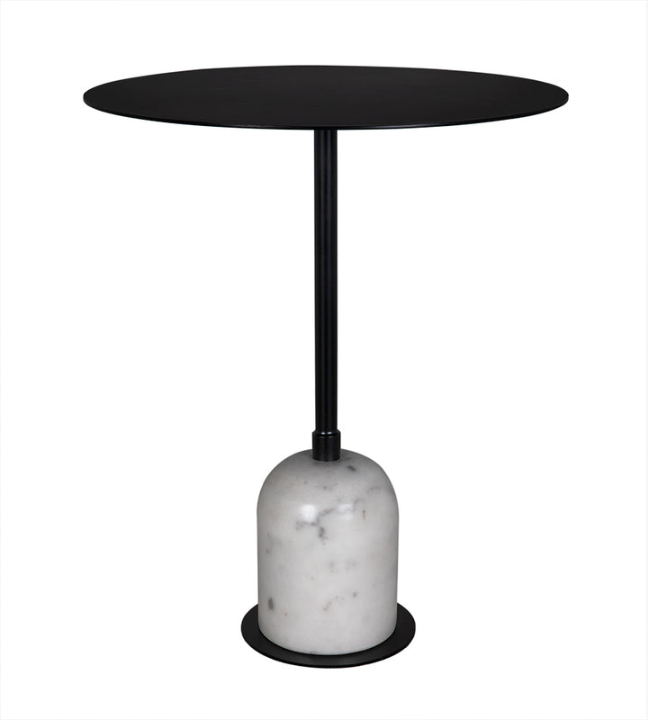 Noir - Letitia Side Table - GTAB9014MTB