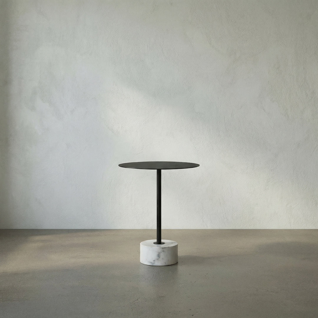 Noir - Govinda Side Table - GTAB9015MTB