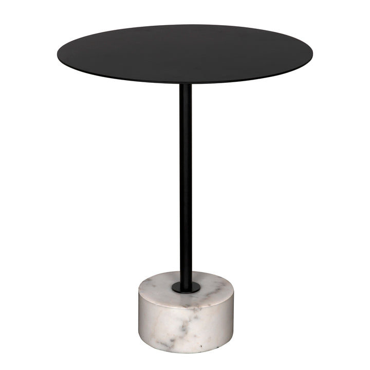 Noir - Govinda Side Table - GTAB9015MTB