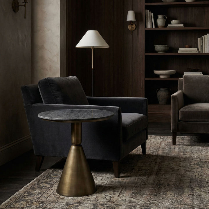 Noir - Nagoya Side Table - GTAB9018AB