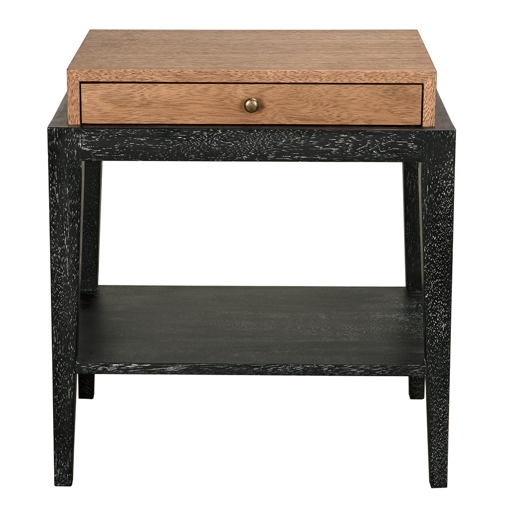 Noir - Memphis Side Table - GTAB9022DW