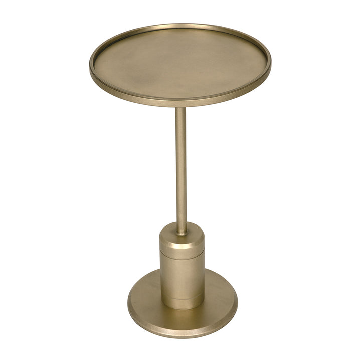 Kurtz Side Table, Brass Finish